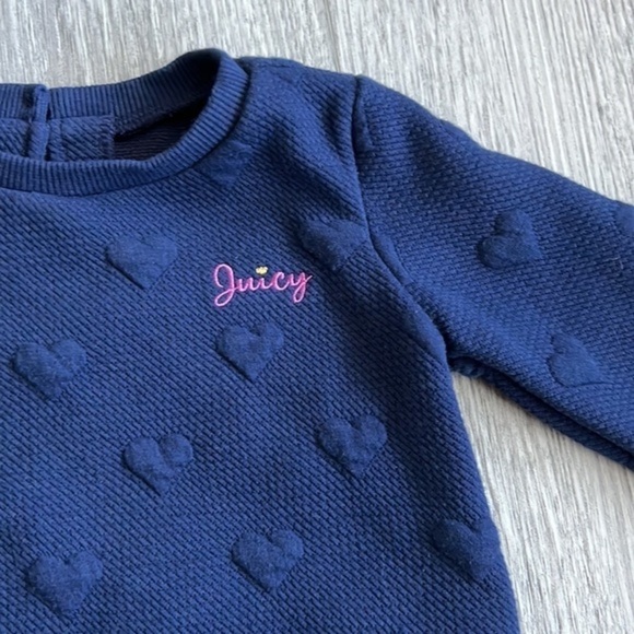 Juicy Couture Blue Sweater Size‎ 18M - Picture 2 of 8